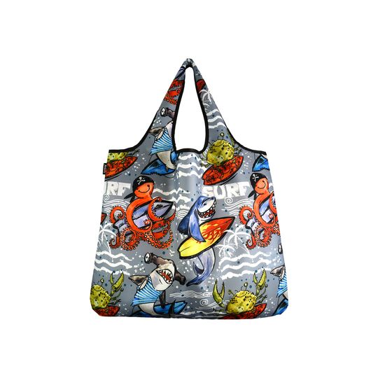 Discover Sea Surfing Shopping Tote Bags, Gift For Her