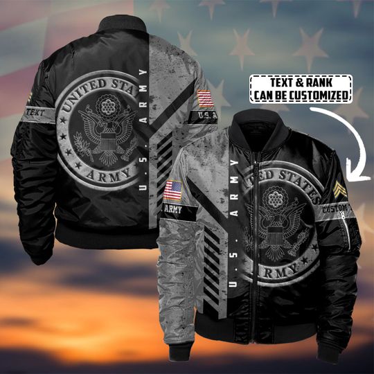Discover Customized U.S Veteran Bomber Jacket