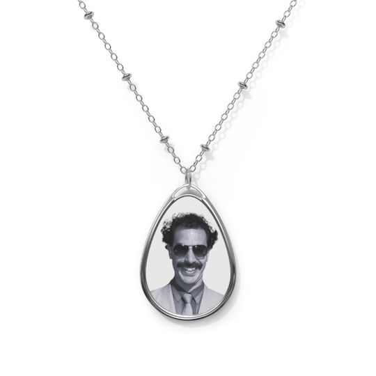 Discover Sacha Baron Necklace | Celebrity Jewelry Gift Idea | Ornament for Hugo Movie Fans | Custom Necklace Gift Idea