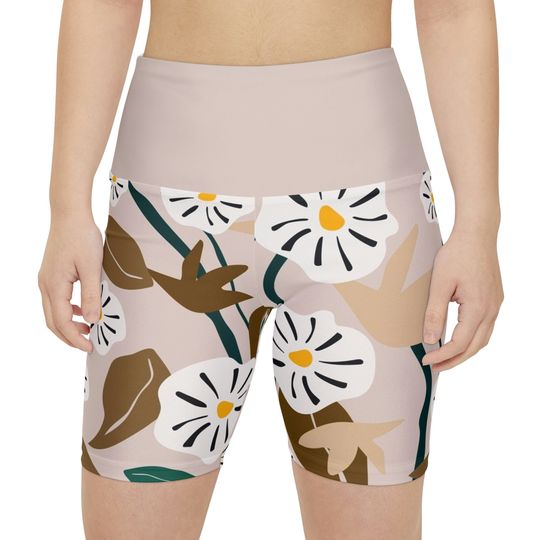 Discover Women's Workout Shorts - Workout Shorts, Yoga Shorts, High Waist Comfy Elastic Band Shorts, Biker Shorts Pants, Gym Pants, Exercise