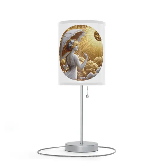 Discover Lamp on a Stand, US|CA plug. Golden Era