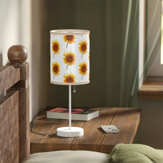 Discover Sunflower Lamp on a Stand, US|CA plug