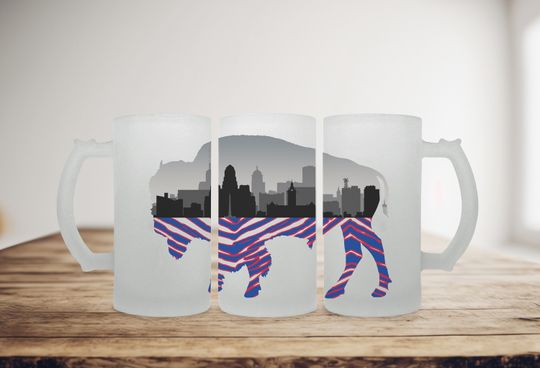 Discover Buffalo Frosted Stein, Buffalo Beer Stein Beer Mug Stein Gifts for