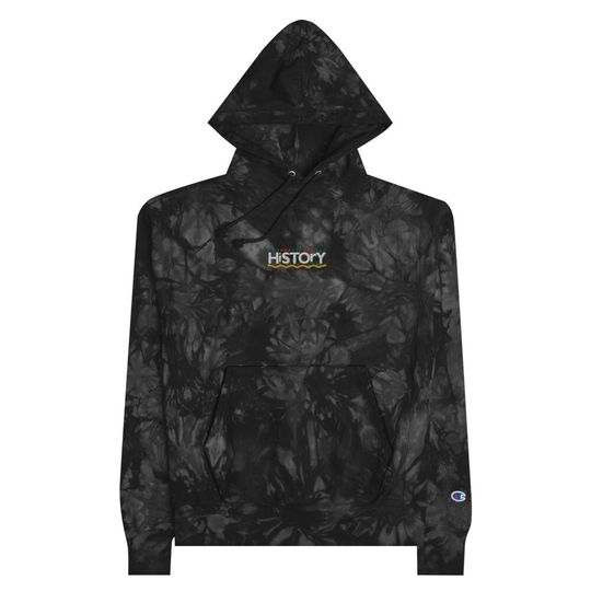 Discover History Hoodie - Champion tie-dye embroidered hoodie | Adult Unisex | Black History | Martin sitcom inspired | Motivational | Inspiring