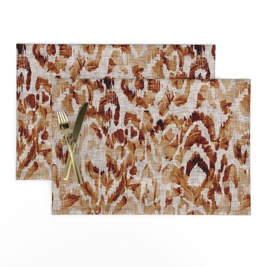 Discover Tropical Ikat Placemats
