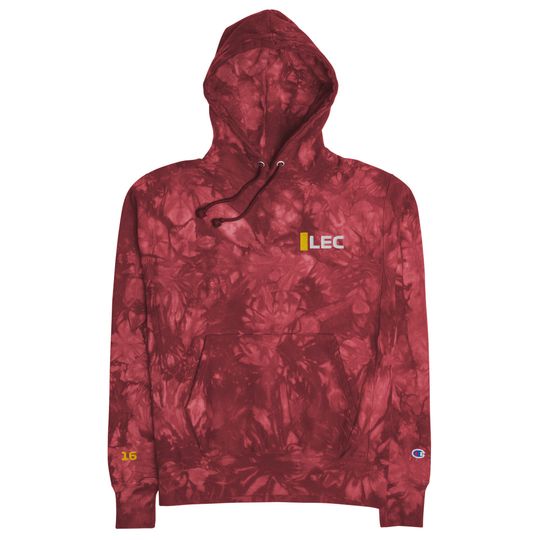 Discover Charles Leclerc F1 Driver Tie Dye Hoodie Embroidered, Scuderia, Sainz, Monza, Grand Prix, Formula One