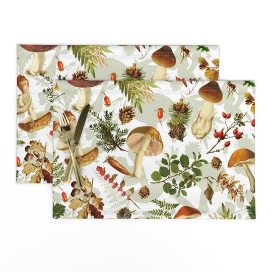 Discover Mushrooms Placemats