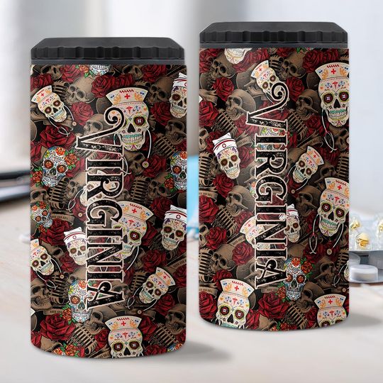 Discover One Cool Nurse - Personalized Nurse Can Cooler