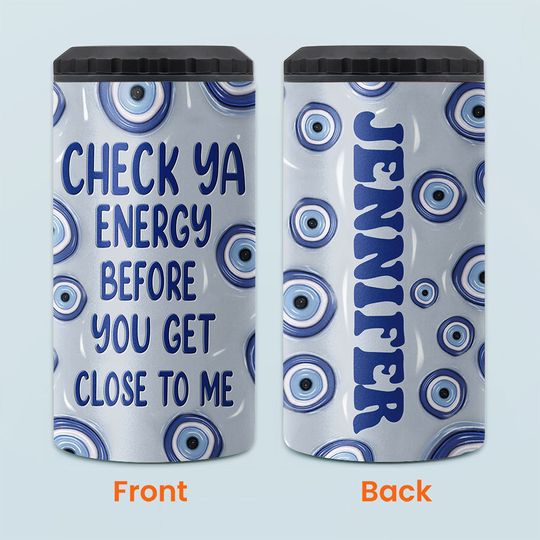 Discover Check Ya Energy - Personalized Witch Can Cooler