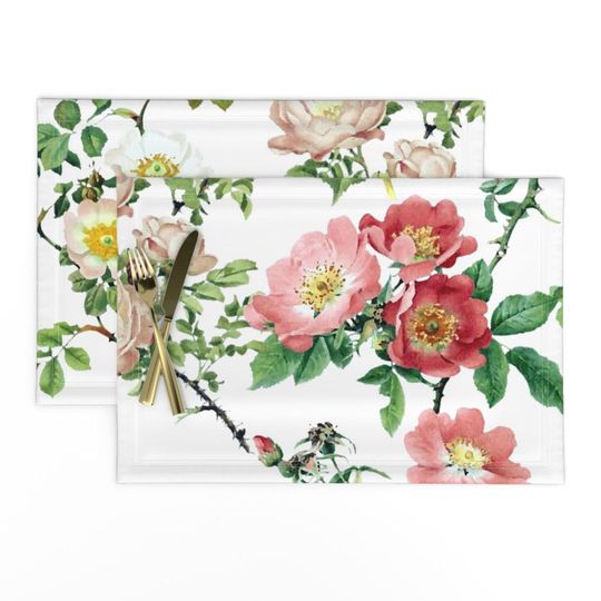 Discover Floral Placemats