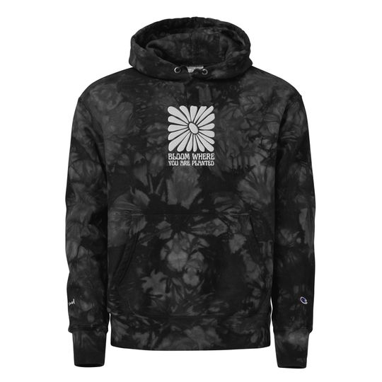 Discover Bloom Where You Are | Unisex Tie-dye Hoodie