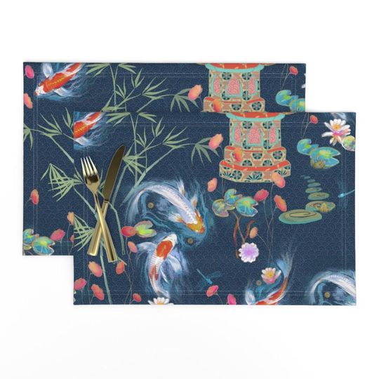 Discover Koi Fish Placemats
