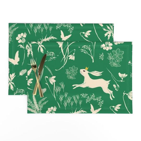 Discover Rabbit Placemats