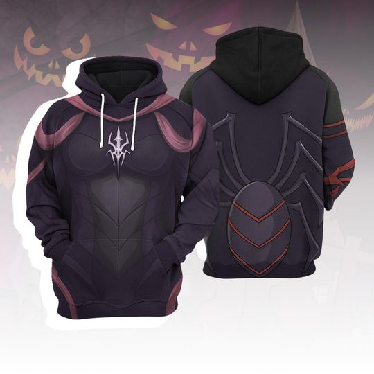 Discover Lolth DnD Costume Hoodie, Spider Queen Cosplay Hoodie