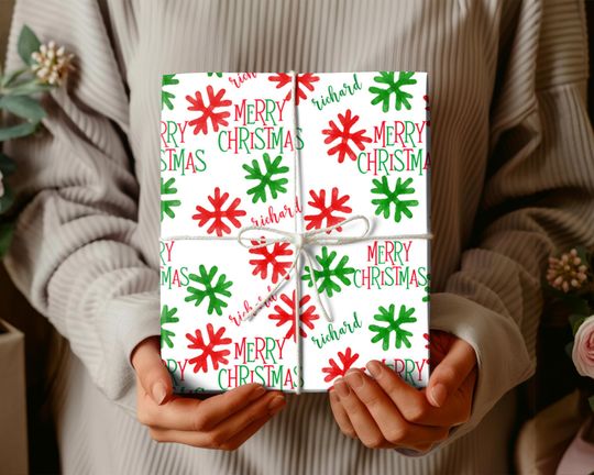 Discover Personalized Christmas Wrapping Paper