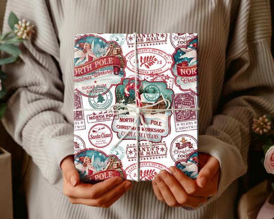 Discover Vintage Christmas Wrapping Paper