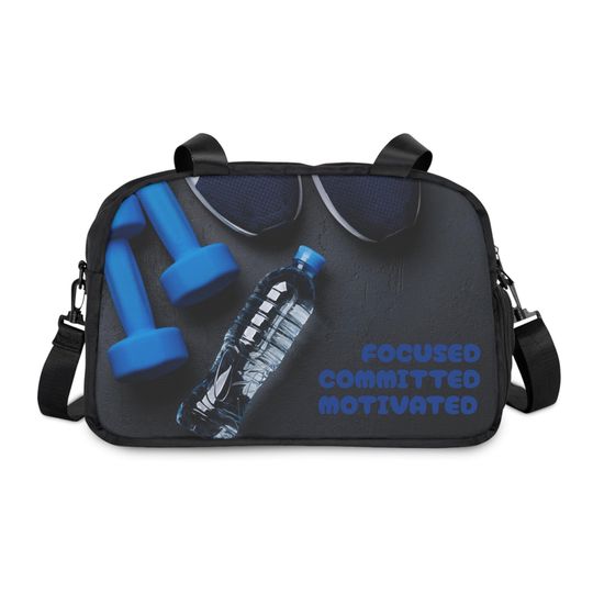 Discover Fitness Handbag - Focused, Committed, Motivated