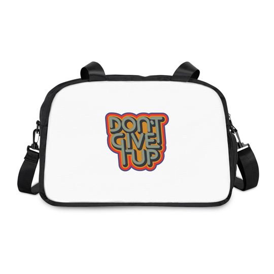 Discover Motivational Fitness Handbag - Gym Bag, Workout Tote, Travel Bag, Inspirational Quote, Sports Holdall