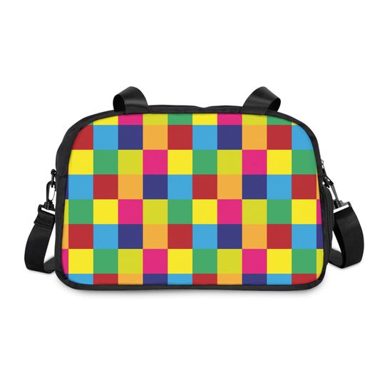 Discover Colorful Fitness Handbag for Gym, Travel, Dance Class, Sports Events, Weekend Getaways, Stylish Sports Gear