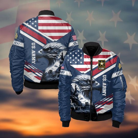 Discover Customized US Military Bomber Jacket