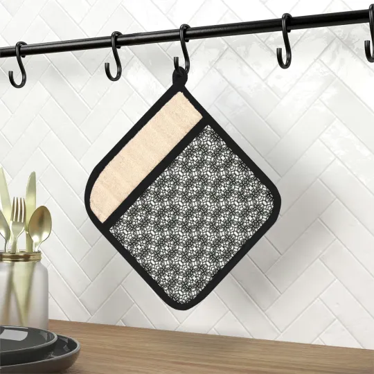 Discover Pot Holder with Pocket Square 9"/23cm