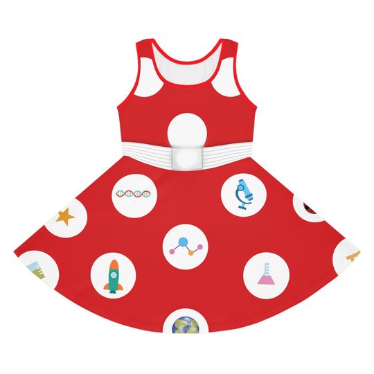 Discover Girls' Ada Twist Scientist Inspired Costume Dress
