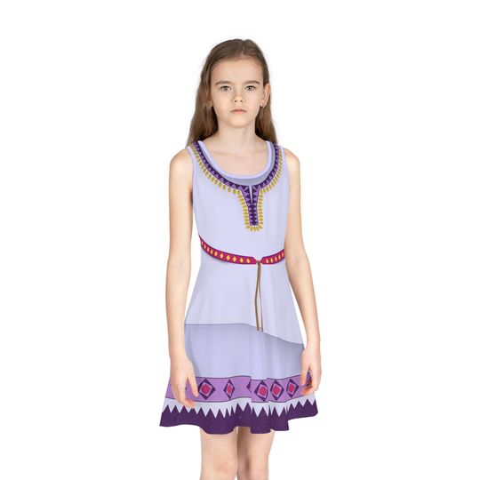 Discover The Asha Girls' Sleeveless Sundress