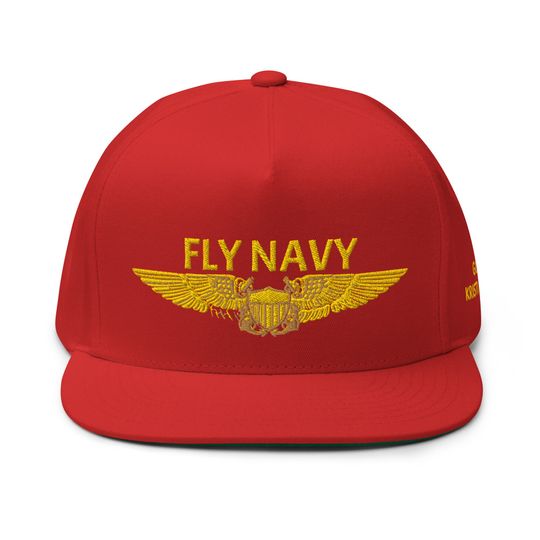 Discover Flat Bill | Fly Navy | Gov. Noem Cap