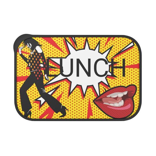 Discover PLA Bento Box with Band and Utensils