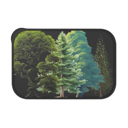 Discover Nature Inspired Trees Bento Box for EcoConscious Lunches,