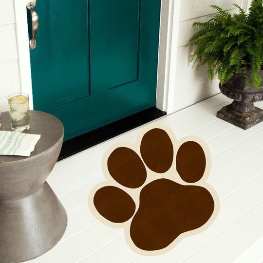 Discover Paw Print,Cat Paw,Your Text Doormat-Funny doormat-Front Doormat-Housewarming Gift-Welcome Mat-Customized Door Mat-Party-New Home Gifts