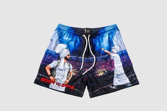 Discover Diljit Mesh Shorts