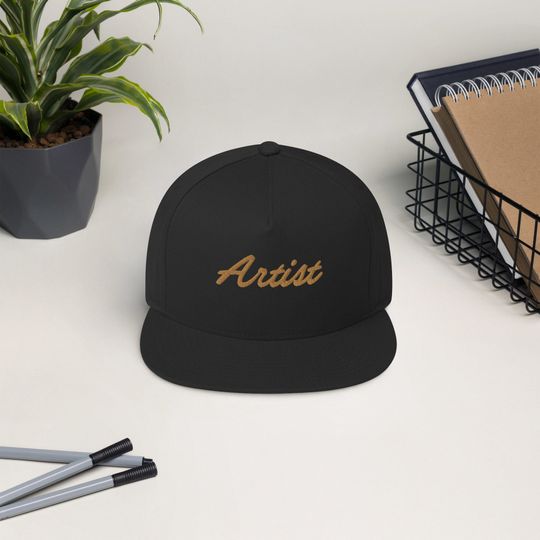 Discover Artist Flat Bill Cap