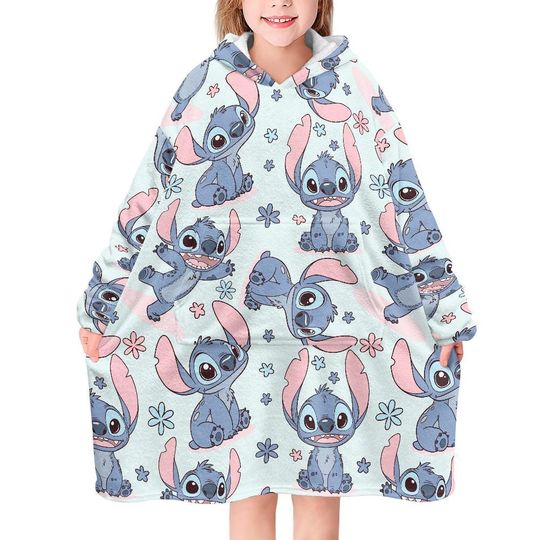 Discover Stitchh children's blanket hoodie