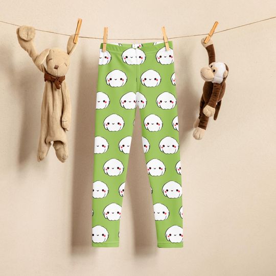 Discover Little Dumpling Green Kids Leggings