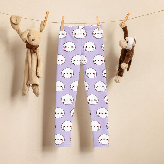 Discover Little Dumpling Purple Kids Leggings
