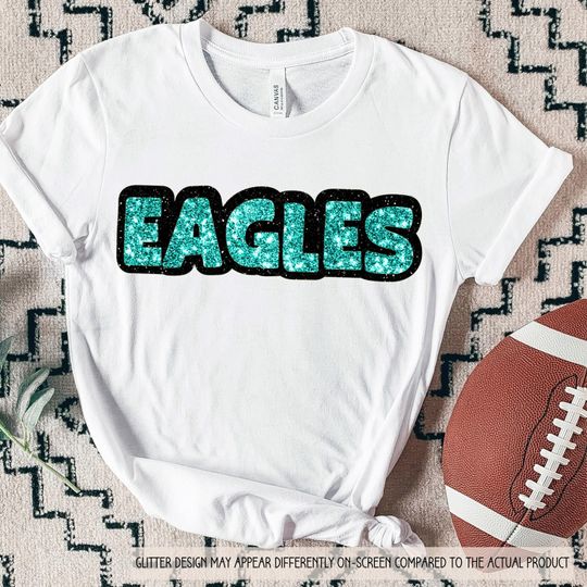 Discover Custom Team Name Shirt Glitter Football Shirt Mascot Shirt Gift for Mom Christmas Gift