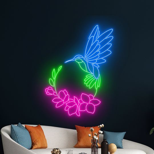 Discover Hummingbird Led Sign, Hummingbird Bird Neon Light, Hummingbird Neon Sign, Bird Led Light, Hummingbird Room Wall Art Decor, Bird Neon Light