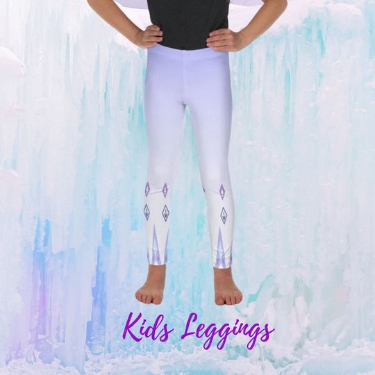 Discover kids Disneyyy Frozenn Elsaa Leggings Costume