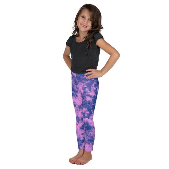 Discover Navy Glaze Kid's Leggings