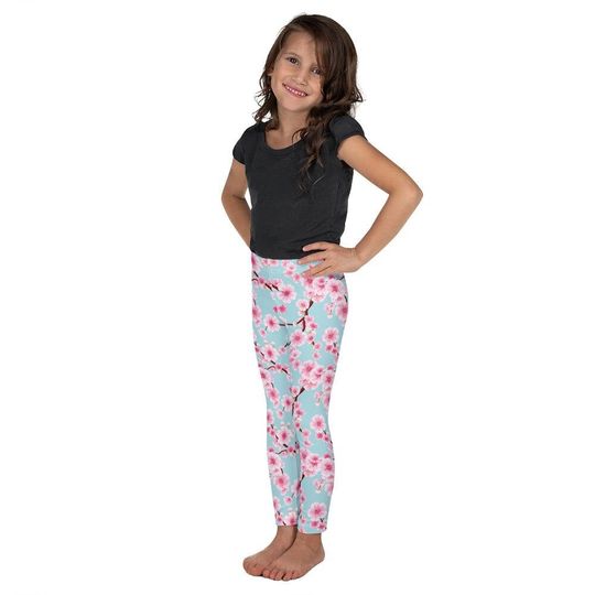 Discover Japanese Cherry Blossom Kid's Leggings