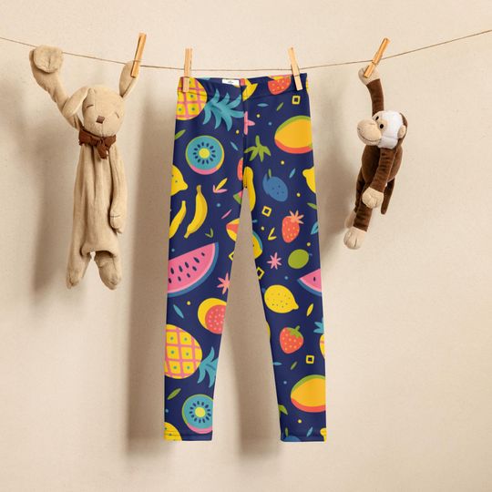 Discover Tropical Fruit Kids Leggings