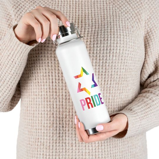 Discover Jewish Pride Copper Vacuum Insulated Bottle, 22oz
