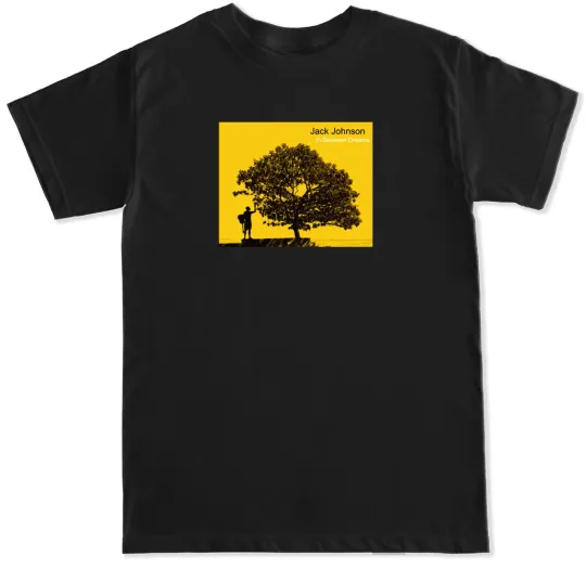 Discover Jack Johnson In Between Dreams Tour Guitar Soft Rock T-Shirt