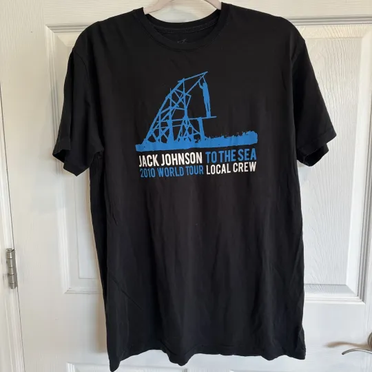 Discover Jack Johnson 2010 to The Sea World Tour T-Shirt