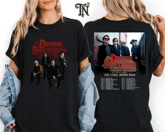 Discover The Doobie Brothers Walk The Road Tour Dates 2025T-Shirt