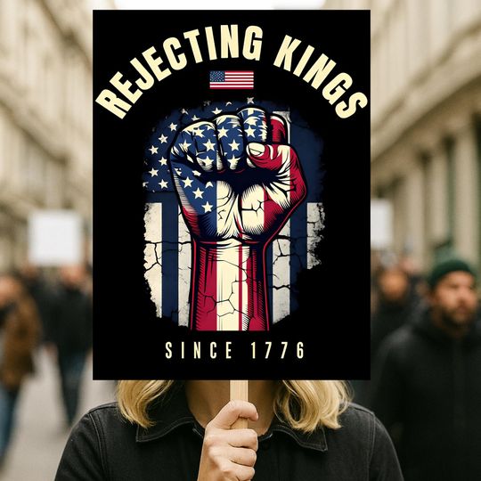 Discover Anti-Trump Protest Sign, Political Activist Poster, Resist Dictatorship Fascism Protest Sign