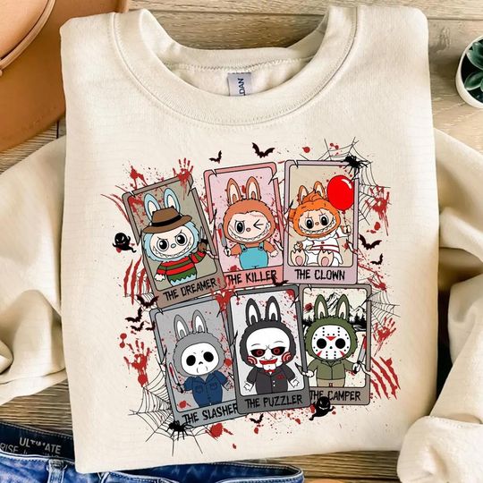 Discover The Slayer Horror Movie Sweatshirt, Movie Killers