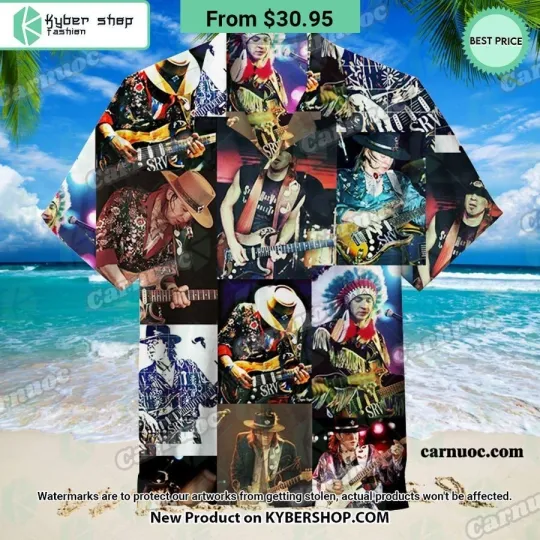 Discover Stevie ray Vaughan Eternal Love Hawaiian Shirt