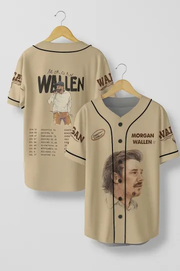 Discover Wallen Western “i’m the Problem” Tour 2025 Baseball Jersey 3D Unisex